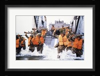 Turkish Marines Amphibious Landing NATO Maneuvers Fine Art Print