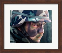 Soldier Camouflage Fine Art Print