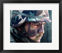 Soldier Camouflage Fine Art Print