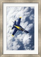 U.S. Navy Blue Angels F-18 Hornets flying Fine Art Print