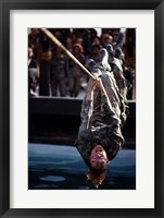 U.S. Air Force Trainees on Obstacle Course Fine Art Print