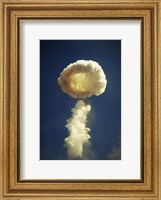 Mushroom cloud formed bomb testing Fine Art Print