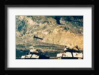 Missile approaching an M47 Tank Fine Art Print