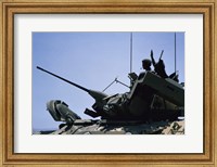 M-242 25MM Cannon on M-2 CFV Fine Art Print