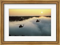 AH-16 (Cobras) Attack Helicopters Fine Art Print