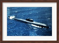 Soviet Victor 1 Class Nuclear-Powered Attack Submarine Fine Art Print