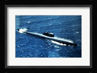 Soviet Victor 1 Class Nuclear-Powered Attack Submarine Fine Art Print