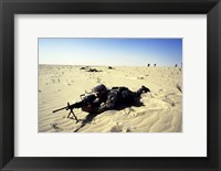 Saudi Arabia: Members of the 1st BN During Desert Shield Fine Art Print