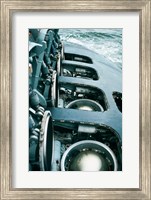Close-up of a submarine missile silos Fine Art Print