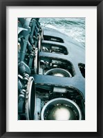 Close-up of a submarine missile silos Fine Art Print