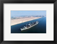 USS Neosho Transits the Suez Canal Fine Art Print