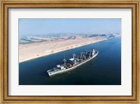 USS Neosho Transits the Suez Canal Fine Art Print