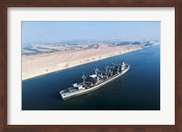 USS Neosho Transits the Suez Canal Fine Art Print