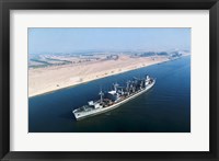 USS Neosho Transits the Suez Canal Fine Art Print