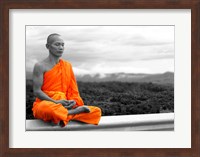 Abbot of Watkun Meditating Fine Art Print