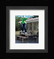 Nose Grind Skateboarding Fine Art Print
