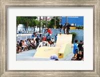 Pista de Skate em poa sao Paulo Brasil Fine Art Print