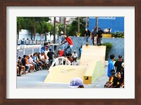 Pista de Skate em poa sao Paulo Brasil Fine Art Print
