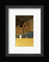 Simon Godet en Melon au Skate Park Alai de Biarritz Fine Art Print