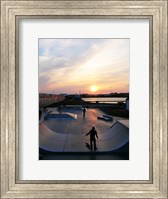 Skate Park, Hove Lagoon, UK Fine Art Print