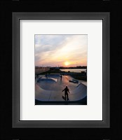 Skate Park, Hove Lagoon, UK Fine Art Print