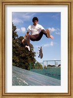 Skateboarding Jump Fine Art Print