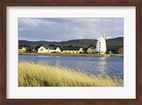 Traditional windmill along a river, Blennerville Windmill, Tralee, County Kerry, Ireland Fine Art Print