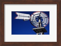 USA, Texas, San Antonio, Tower of the Americas, close up of old windmill Fine Art Print