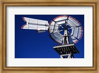 USA, Texas, San Antonio, Tower of the Americas, close up of old windmill Fine Art Print