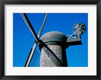Low angle view of a traditional windmill Fine Art Print