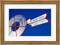 Low angle American Wind Power Center, Lubbock, Texas Fine Art Print