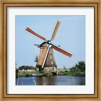 Windmills Kingergisk Netherlands Fine Art Print