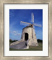 Windmill at the Whim Plantation Museum, Frederiksted, St. Croix Vertical Fine Art Print