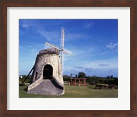 Windmill at the Whim Plantation Museum, Frederiksted, St. Croix Fine Art Print