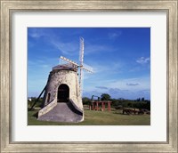 Windmill at the Whim Plantation Museum, Frederiksted, St. Croix Fine Art Print