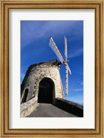 Windmill at the Whim Plantation Museum, Frederiksted, St. Croix Closeup Fine Art Print