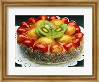 Close-up of a cheesecake Fine Art Print