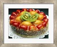 Close-up of a cheesecake Fine Art Print