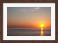 Sunrise over the sea Fine Art Print