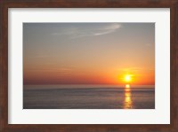 Sunrise over the sea Fine Art Print