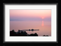 Sunrise view from Tihany, Tihany, Lake Balaton, Hungary Fine Art Print