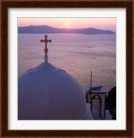 Sunrise, Santorini, Oia, Cyclades Islands, Greece Fine Art Print