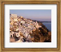 Santorini City in Greece Fine Art Print