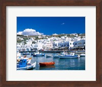 Town View, Mykonos, Cyclades Islands, Greece Fine Art Print