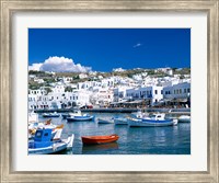 Town View, Mykonos, Cyclades Islands, Greece Fine Art Print