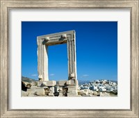 Portara Gateway, Temple of Apollo, Naxos, Cyclades Islands, Greece Fine Art Print