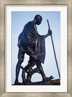Statue of Mahatma Gandhi, Chennai, Tamil Nadu, India Fine Art Print