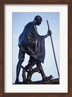 Statue of Mahatma Gandhi, Chennai, Tamil Nadu, India Fine Art Print
