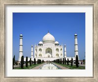 Facade of the Taj Mahal, Agra, Uttar Pradesh, India Fine Art Print