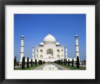 Facade of the Taj Mahal, Agra, Uttar Pradesh, India Fine Art Print